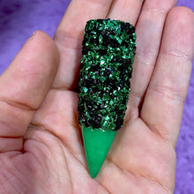 Pill Necklace - Green and Black