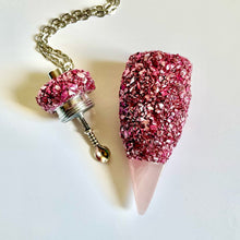 Pink Hidden Spoon Necklace