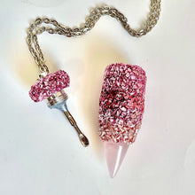 Pink Hidden Spoon Necklace