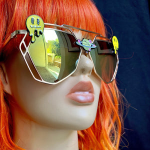 Acid Sunglasses-Rave Fashion Goddess