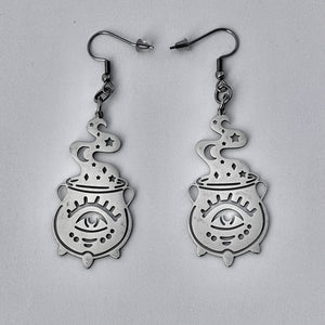 Cauldron Earrings