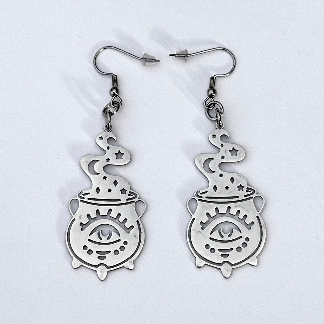 Cauldron Earrings