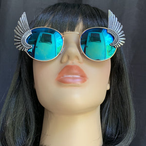 Cool Wings Sunglasses-Rave Fashion Goddess