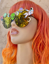 Space Sunglasses-Rave Fashion Goddess