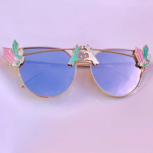 Crystal Lens Sunglasses