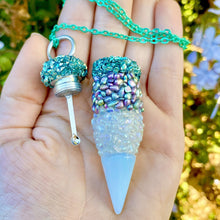 Cocaine Necklace-Rave Fashion Goddess