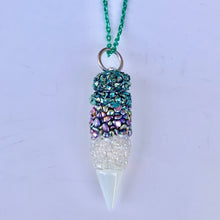 Crystal Stash Necklace With Spoon