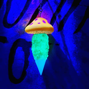 Glowing Mushroom Necklace