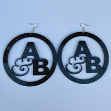 DJ Logo Mirror Earrings-Rave Fashion Goddess