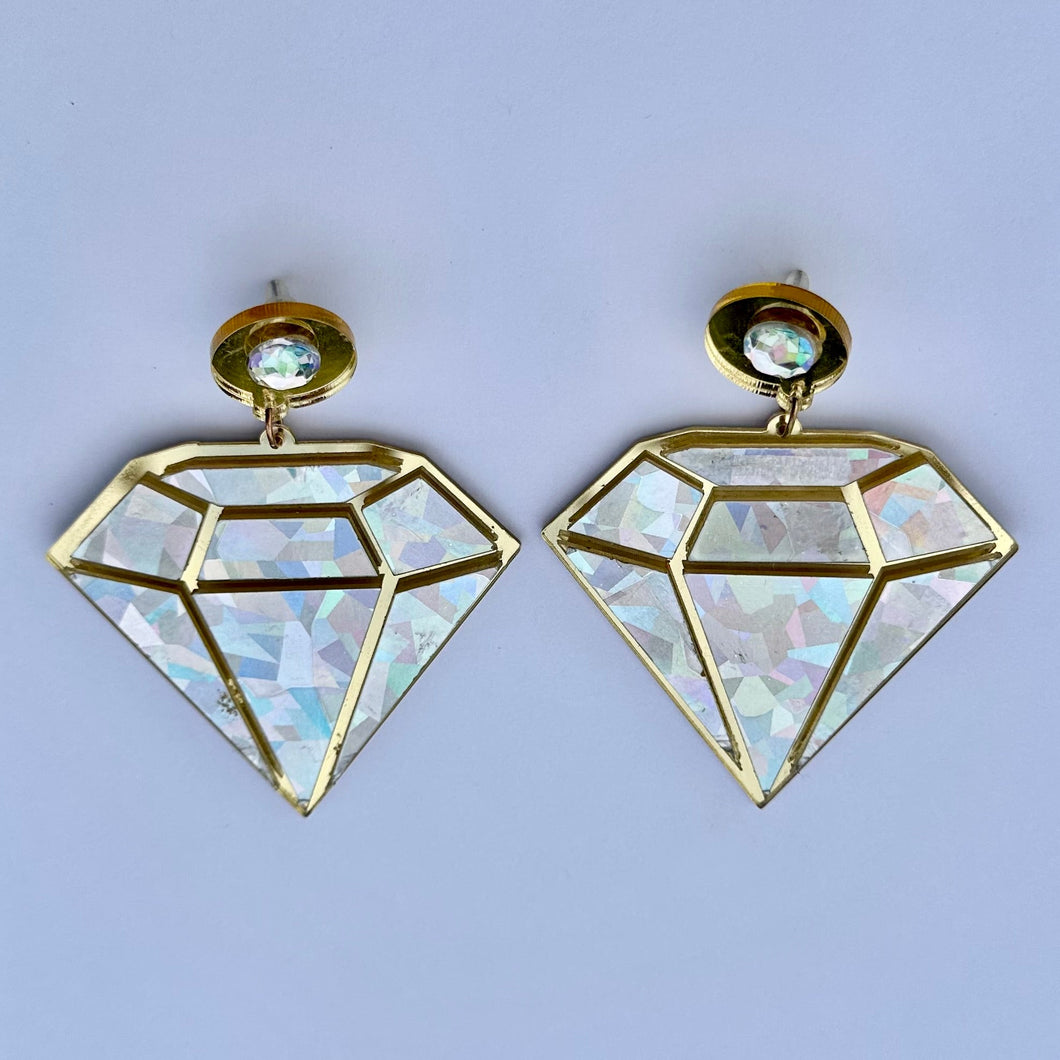 Diamond Shaped Earrings