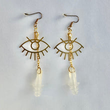 Evil Eye Earplug Earrings