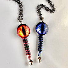 Eyeball Snuff Spoon Necklace