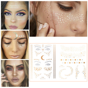 Face Temporary Tattoos