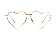 Geometric Heart Sunglasses
