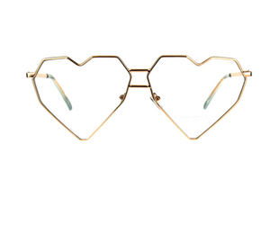 Geometric Heart Sunglasses