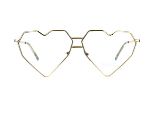 Geometric Heart Sunglasses