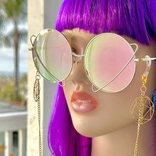 Geometric Sunglasses Chain