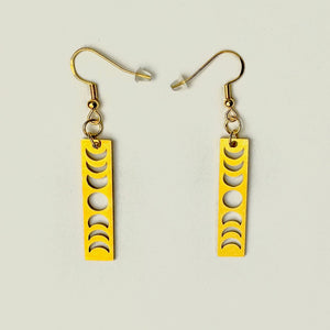 Gold Moon Earrings