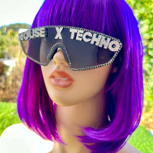 House and Techno Merch Sunglasses