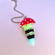 Crystal Mushroom Necklace
