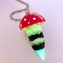 Crystal Mushroom Necklace