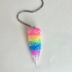 Stone Vial With Spoon