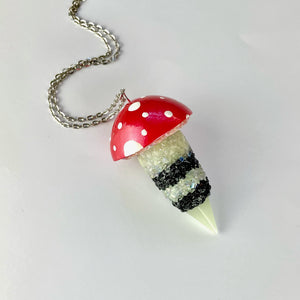 Glowing Mushroom Necklace