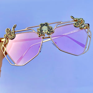 Medusa Jewelry Sunglasses-Rave Fashion Goddess