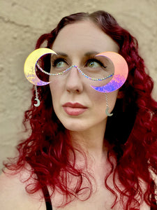 Half Moon Sunglasses-Rave Fashion Goddess