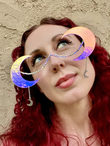 Half Moon Sunglasses-Rave Fashion Goddess