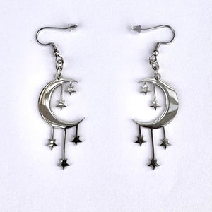 Moon and Stars Earrings