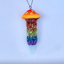 Mushroom Necklace-Rave Fashion Goddess