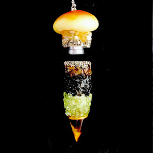 Mushroom Pendant-Rave Fashion Goddess