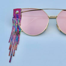 Pink Rhinestone Sunglasses