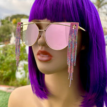 Pink Rhinestone Sunglasses