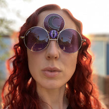 Prince Third Eye Sunglasses-Rave Fashion Goddess