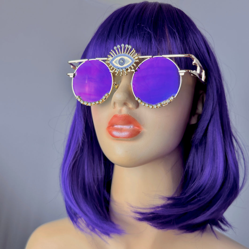 Purple Sunglasses