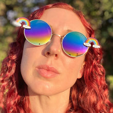 Rainbow Sunglasses-Rave Fashion Goddess