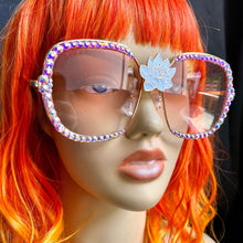 Rhinestone Sunglasses-Rave Fashion Goddess