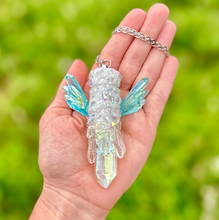 Iridescent Spoon Necklace