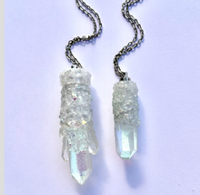Iridescent Spoon Necklace