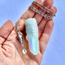 Iridescent Spoon Necklace
