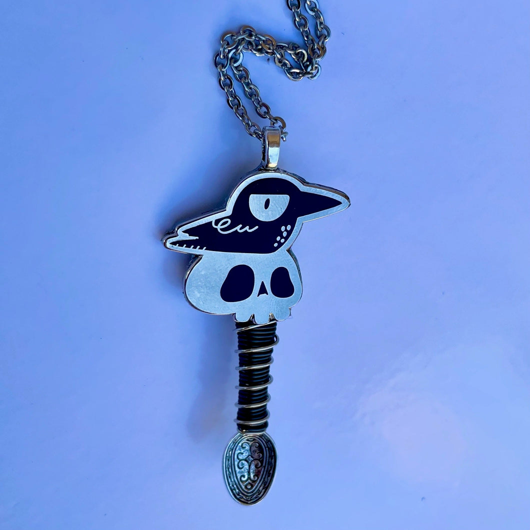 Sniffer Spoon Necklace
