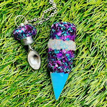 Snuff Pendant With Real Opal