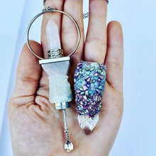 Snuff Pendant With Spoon-Rave Fashion Goddess