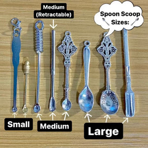 Spoon scoop size examples