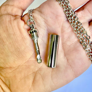 Spoon Necklace Silver