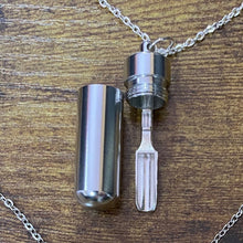 Spoon Necklace Silver