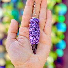 Spoon Pendant Purple
