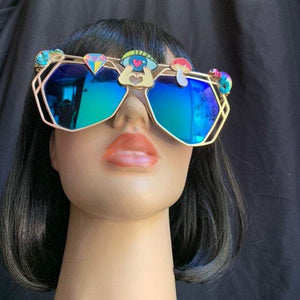 Third Eye Glasses-Rave Fashion Goddess